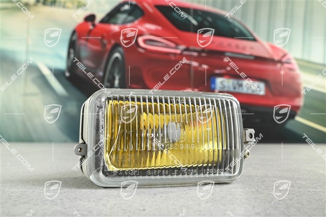 Halogen, yellow, R, damaged glass