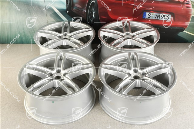 19" Komplet felg Macan Turbo/Sport Design, 8,5J x 19 ET21 + 9J x 19 ET21
