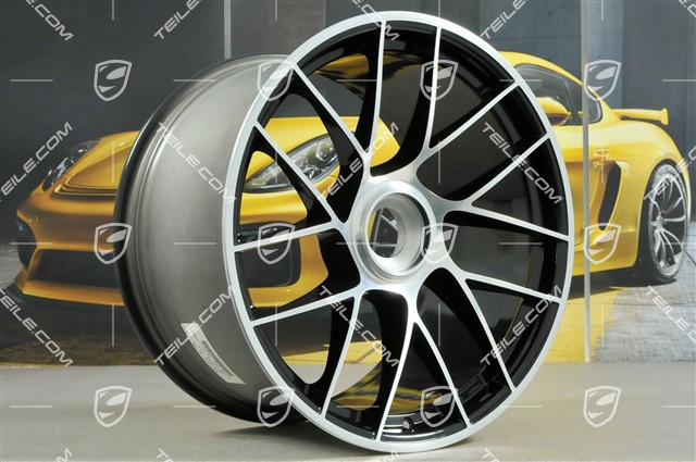 20-inch wheel rim set Turbo Sport III, central lock, 9J x 20 ET51 + 11,5J x 20 ET56, black