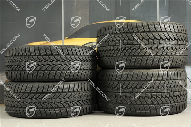 19" Winterräder Carrera S II, Felgen 8J x 19 ET57 + 11J x 19 ET67, Nokian WR Winterreifen 235/35 R19 + 295/30 R19, ohne RDK-Sensoren