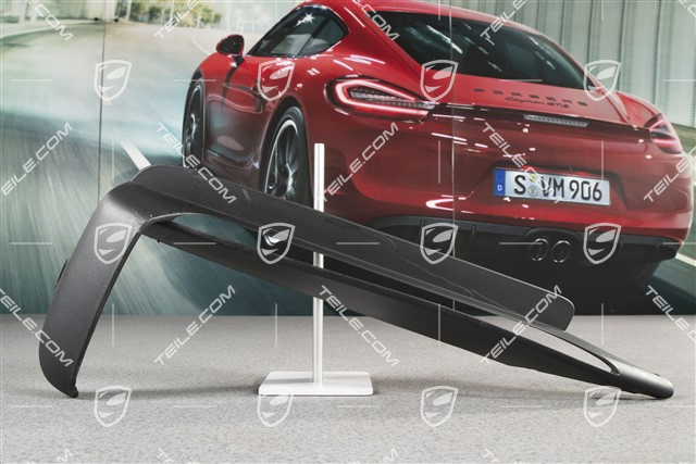 Lamelka / blenda ramki, górna, czarny mat, R