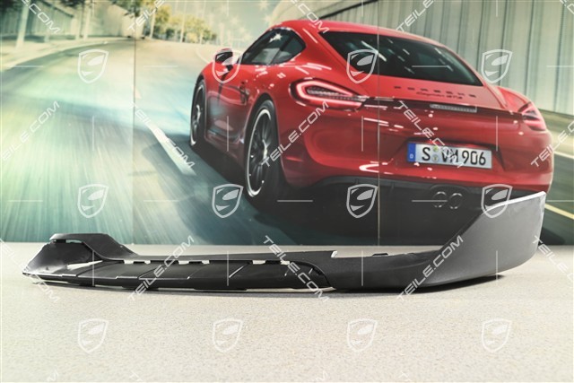 Cross Turismo Turbo, Front bumper spoiler / lower part trim, Black matte, L
