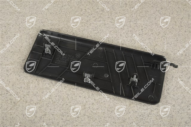 Trim, Backrest, Center, Black