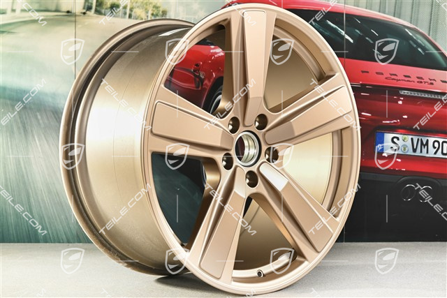 22-inch wheel rim set Cayenne Exclusive Design Sport, 10J x 22 ET48 +11,5J x 22 ET61, neodyme
