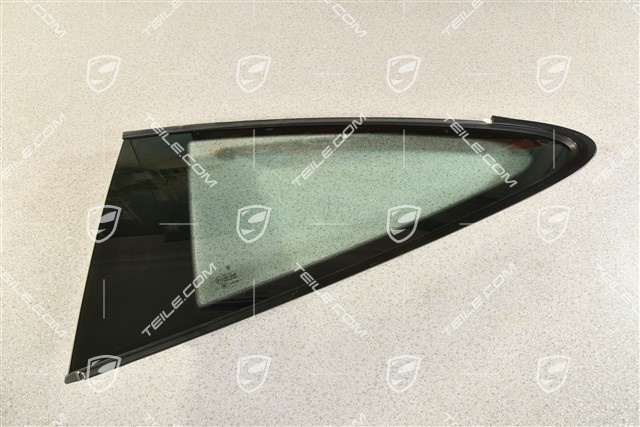 Szyba boczna, coupé, rally black, L