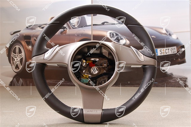 Kierwonica, do skrzyni biegów PDK, gładka skóra, czarna Kierwonica, do skrzyni biegów PDK, gładka skóra, czarna