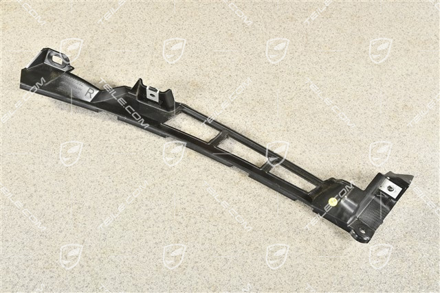 Retaining bracket, rear bumper air exhaust frame, S / Sport Design, R