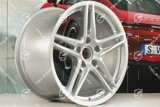 19" felga Carrera VI, 11,5J x 19 ET76, srebrny brylantowy / Brilliantsilber