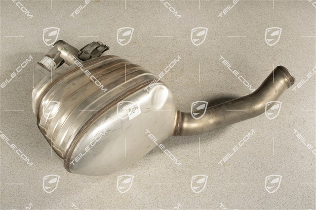 4,0L, Exhaust Muffler, without tail pipe, R