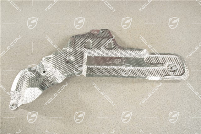 Abschirmblech / Hitzeschutz, Vorne, L