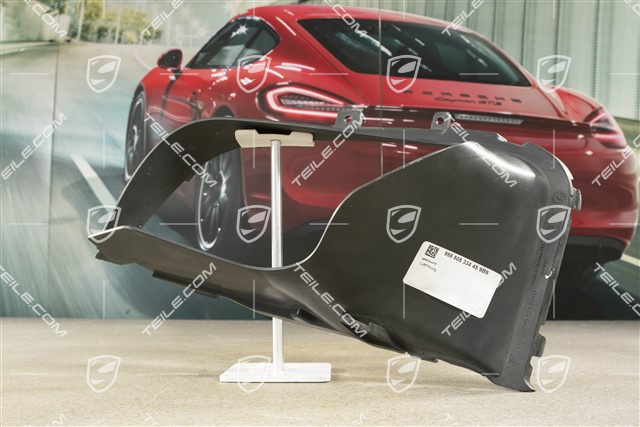 Prowadnica powietrza 3,0L 245kW / 3,6L 309kW / Diesel 3,0L 155/176/180/190/193kW / Diesel 4,2L, czarna satyna, R