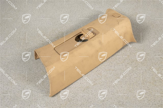 Verkleidung von C-Säule, Stoff, Sandbeige, Oben, R