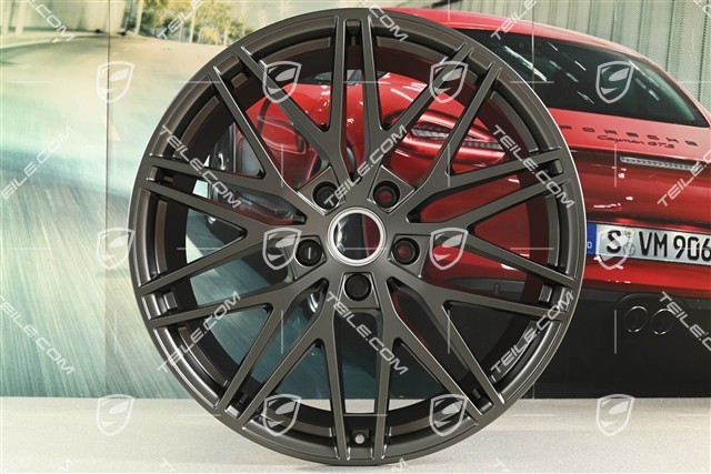 21" Felgensatz Cayenne RS Spyder Design, 11J x 21 ET58 + 9,5J x 21 ET46, Turbonit