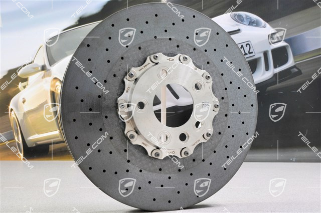 PCCB Ceramic Brake disc, "20-inch Plus", 420mm, front, R