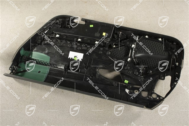 Tapicerka drzwi skóropodobna, czarna, Bose, L