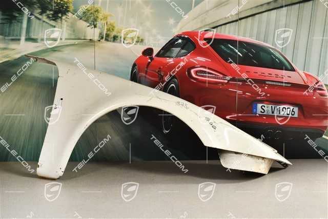 Błotnik przedni, Turbo, L+R, KPL, (płaski nos)