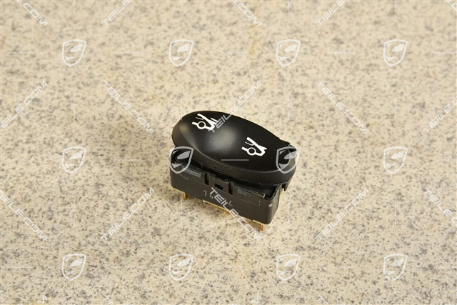 Przełącznik otwierania tylnego spoilera, Czarny Mat