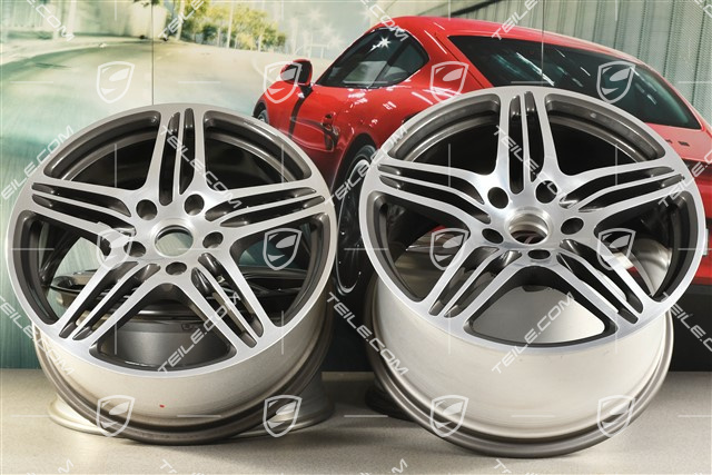 19-inch Turbo wheel set, 11J x 19 ET51 + 8J x 19 ET57