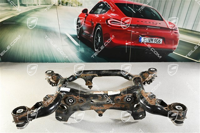 Sanki tylnego zawieszenia , oznaki korozji