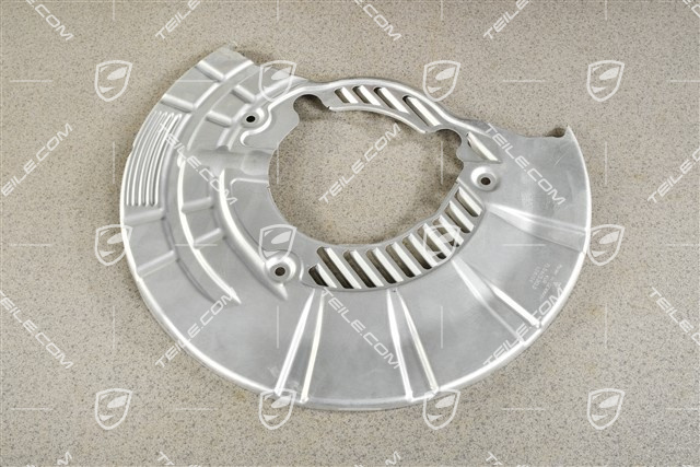 Front axle disc brake protective plate, PCCB, L