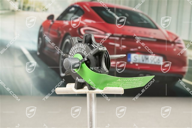 Power steering fluid tank filler cap / lid