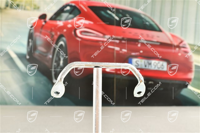 Prowadnica ślizg, pasa bezpieczeństwa, przód, L=R