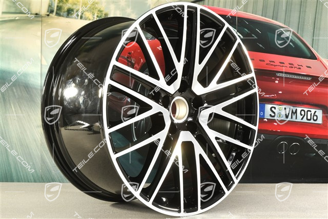 22-inch wheel Turbo Design, 11,5J x 22 ET52, black high gloss