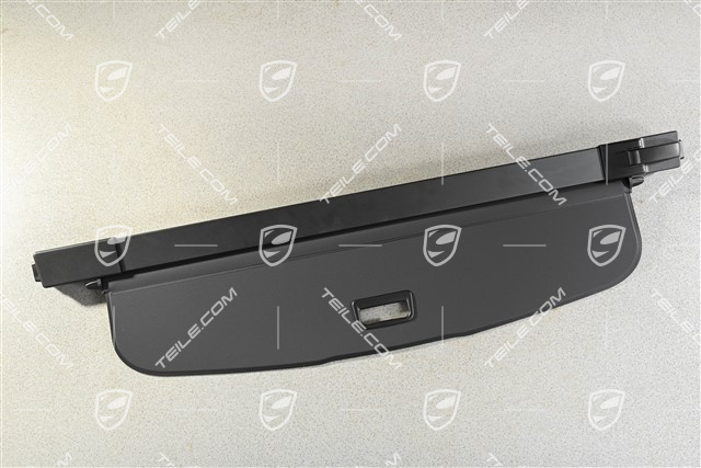 Kofferraumabdeckung / Rollo, Schwarz
