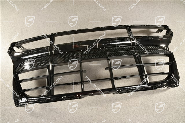 Turbo, Kratka środkowa zderzaka przedniego wersja z ACC i czujnikami parkowania, czarny połysk