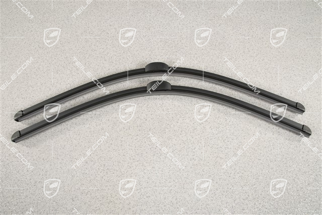 Wiper blade set, front