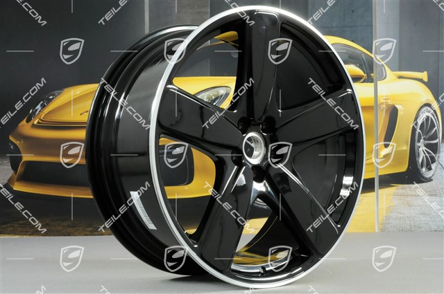 21" Sport Classic Felgensatz, 9J x 21 ET26 + 10J x 21 ET19, in Schwarz