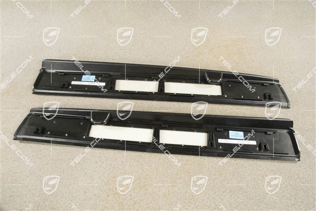 Boxster, Blenden/Einstiegleisten, unbeleuchtet , Carbon, Satz L+R