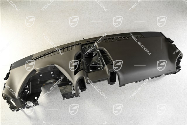 Dashboard trim, leatherette, Agate grey