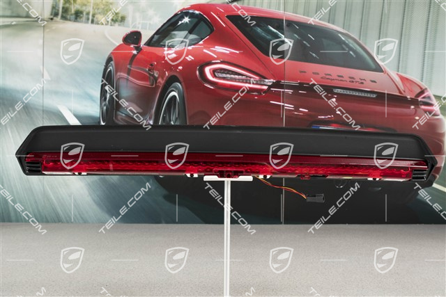 Zusatzbremsleuchte, Wärmeschutzglas grün im Fond/Dämmglas, Coupe