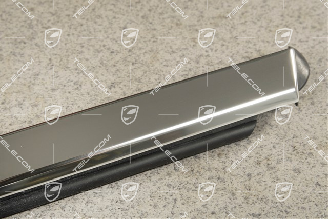 Moulding trim with gasket, aluminium package, door front, L