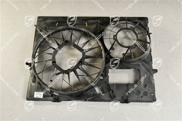 Cooling air duct, V6 3.6L 206KW / V8 4.5L 250KW / V8 4.8L 280KW