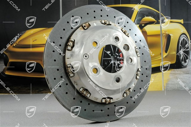 PCCB tarcza hamulcowa ceramiczna, żółty zacisk, L