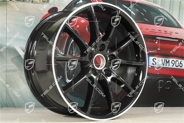 20" Felge Cayenne Design, 10,5J x 20 ET64, in Schwarz
