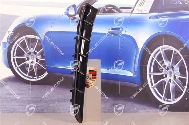 Osłona wlotu powietrza, Turbo/Turbo S, czarna, L