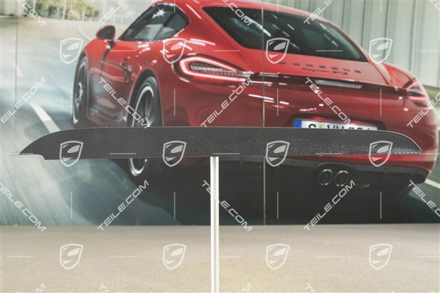 Trim, lateral, Black matte, R