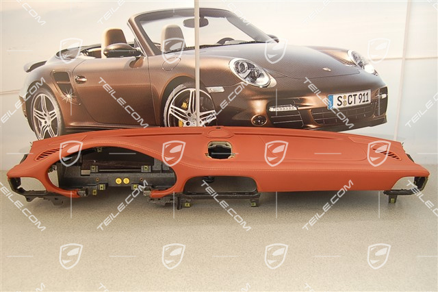 Konsola, część górna, skóra, terakota, pakiet Sport Chrono Konsola, część górna, skóra, terakota, pakiet Sport Chrono