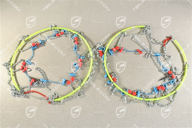 Panamera łańcuchy na koła, montaż tylko na tylną oś, do kół 20"