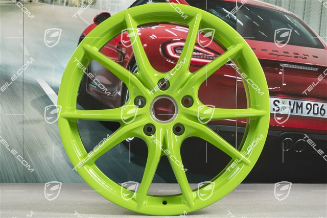 20" Felga Carrera S (IV), 8,5J x 20 ET49, Lizard green