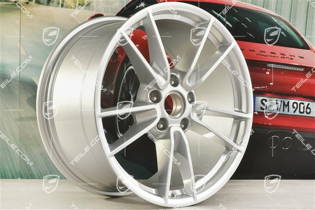 20" Felga Carrera, 11J x 20 ET66, do kół zimowych, srebrny brylantowy