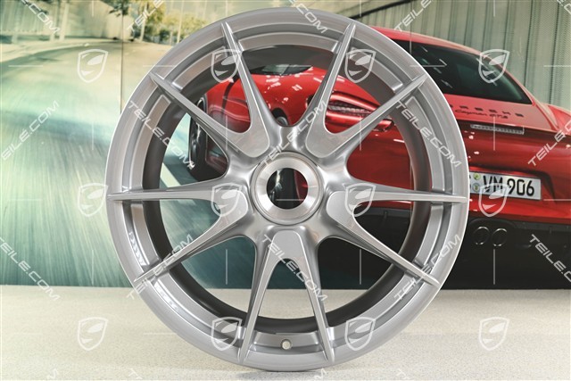 19" Rim GT3RS / GT3RS 4.0, GT-silver, 9J x 19 ET47