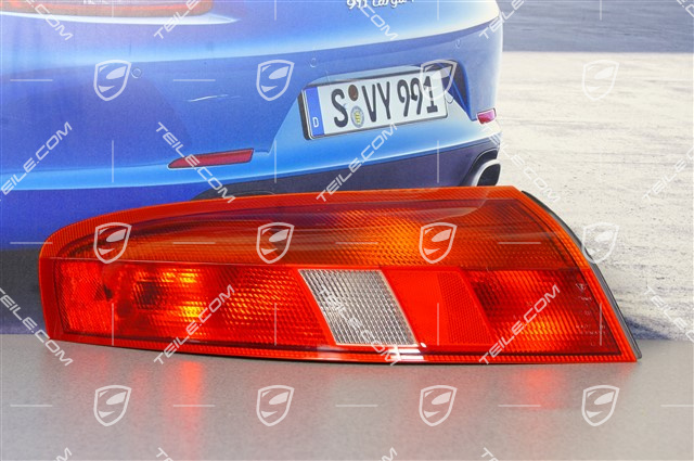 Lampa tylna, czerwona / kierunkowskaz pomarańczowy, wer. USA, L