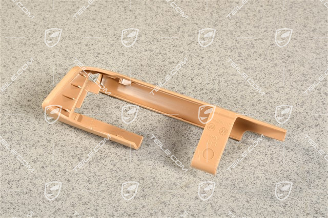 Osłona szyny siedzenia, Luxorbeige, Tylna, L