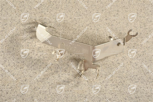 Brake hose bracket / support, front axle, R