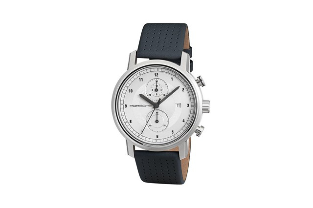 Classic Kollektion, Chronograph, Limited Edition, silber/cognac/grau