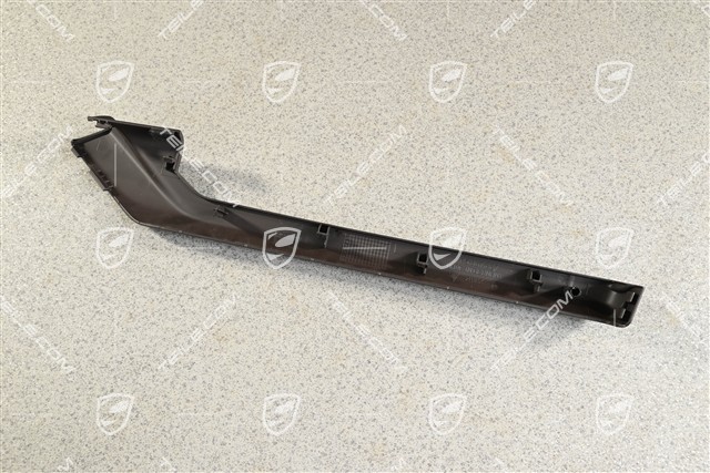 Türverkleidung Zuziehgriff, Abdeckblende, Espresso, L